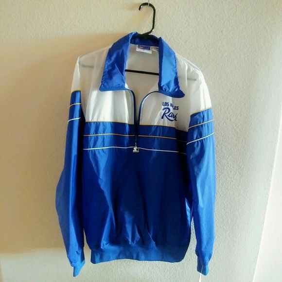rams windbreaker jacket